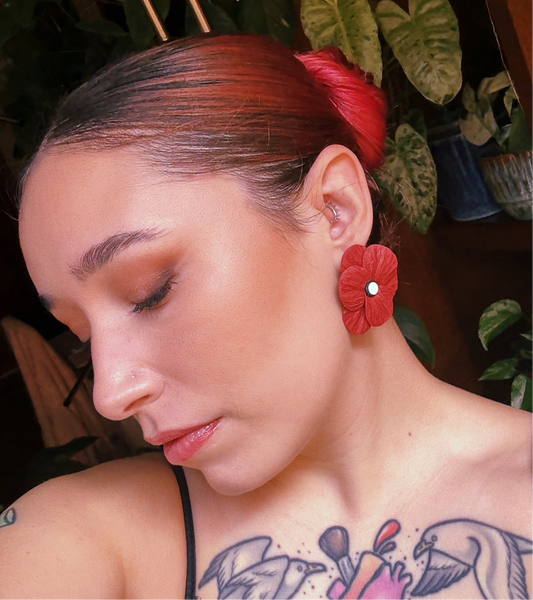 Pendientes Amapola