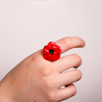 Anillo Metamorfosis Amapola