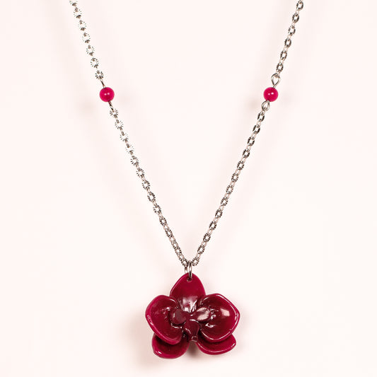 Collar Metamorfosis Orquídea