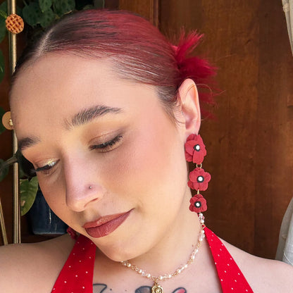 Pendientes Amapola XL