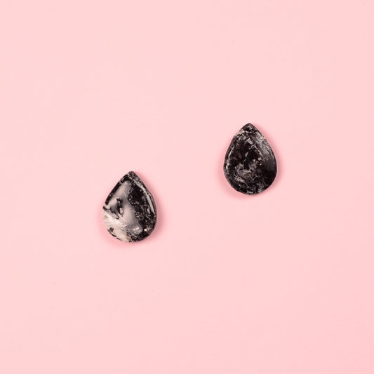 Pendientes Marbella negro