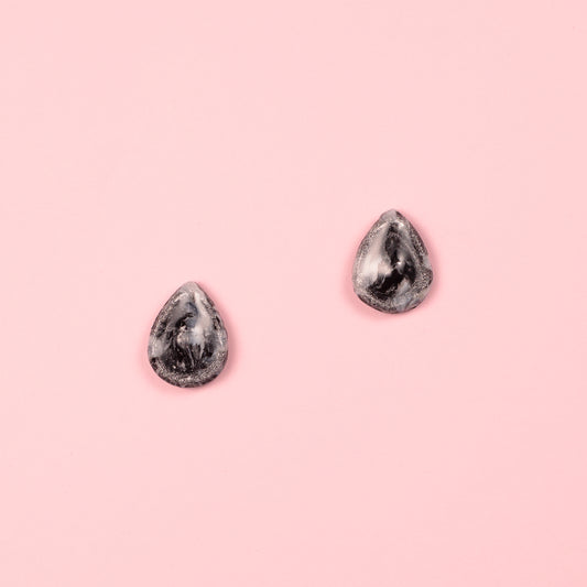 Pendientes Marbella negro