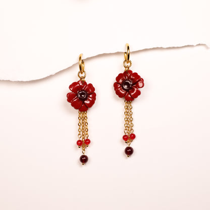 Pendientes Metamorfosis Gerbera