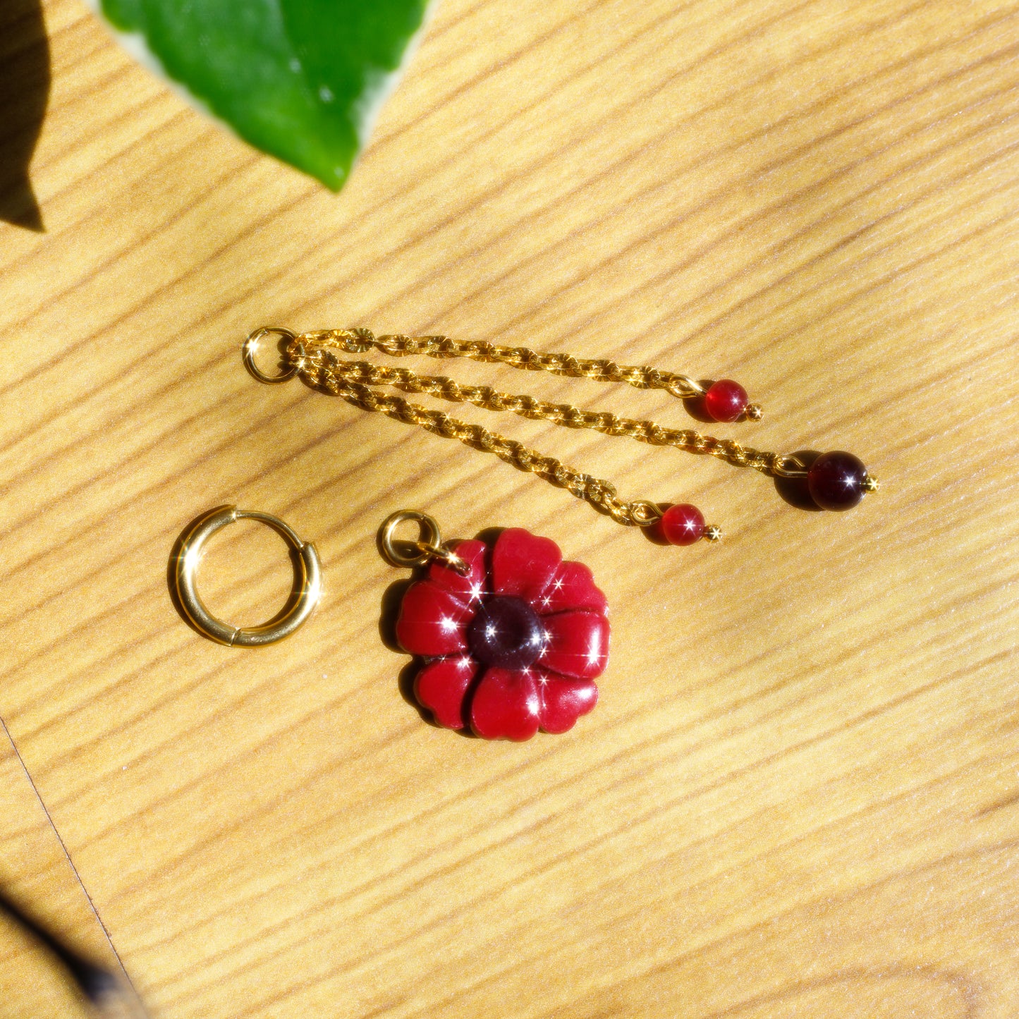 Pendientes Metamorfosis Gerbera